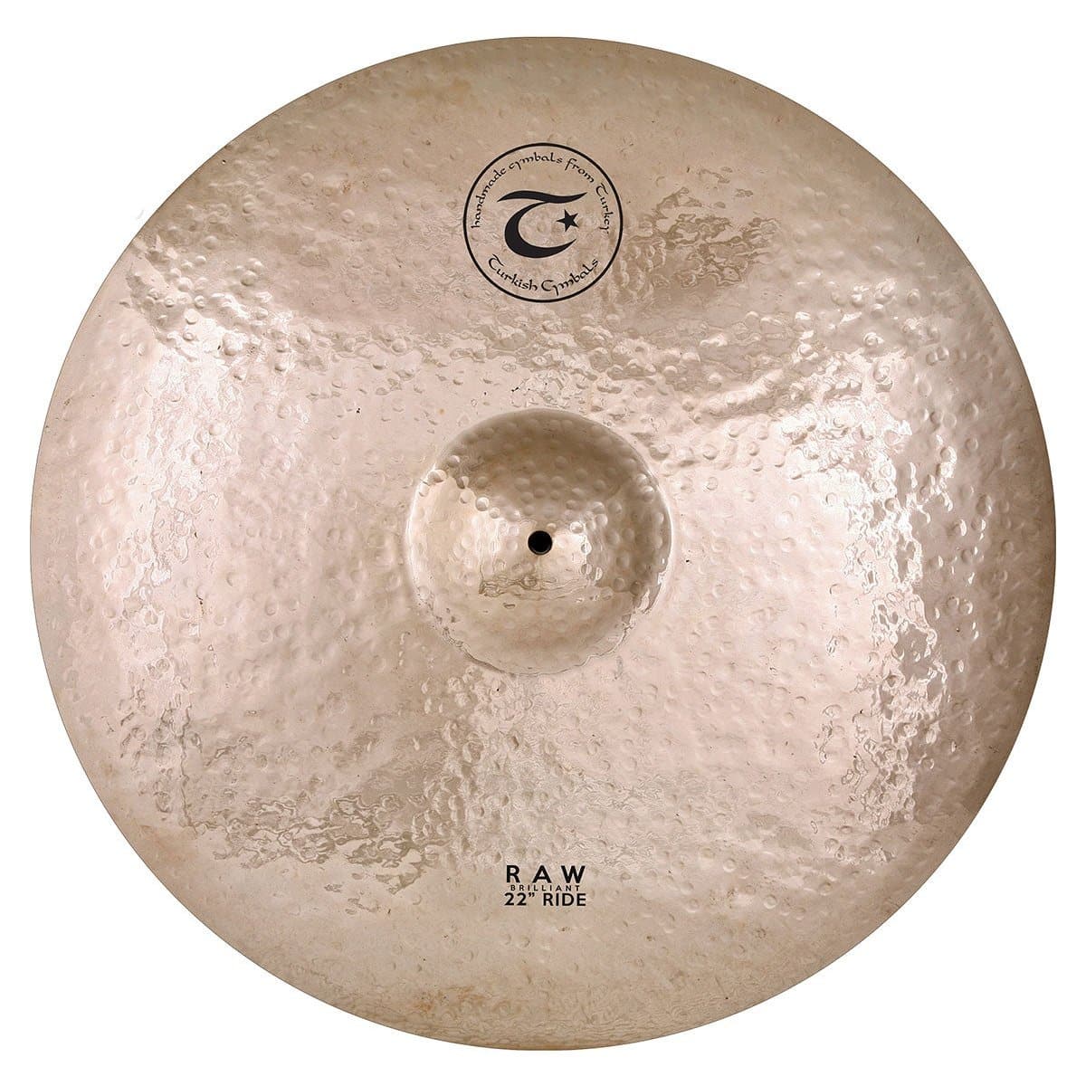 Turkish Raw Brilliant Ride Cymbal 22"