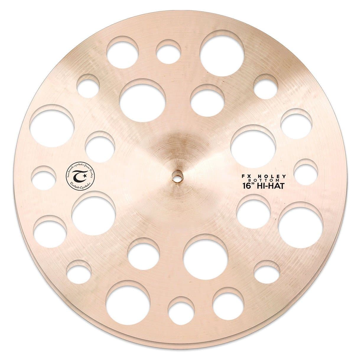 Turkish FX Holey Hi Hat Cymbals 16"