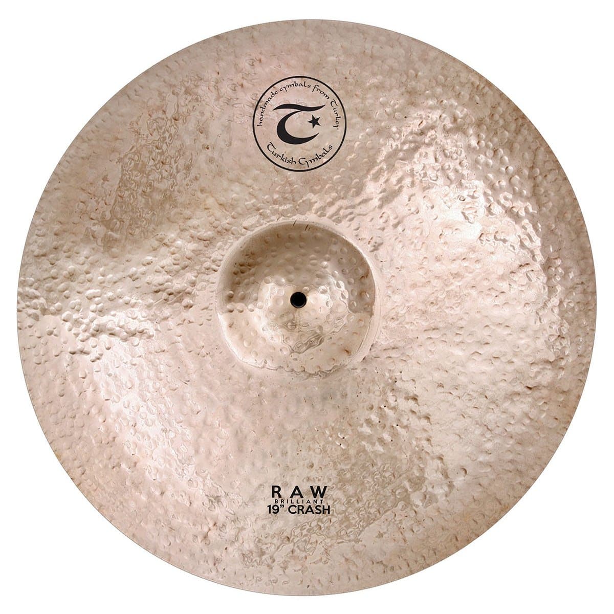 Turkish Raw Brilliant Crash Cymbal 19"