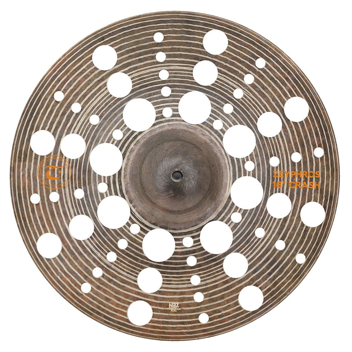 Turkish Zephyros Holey Crash Cymbal 16"