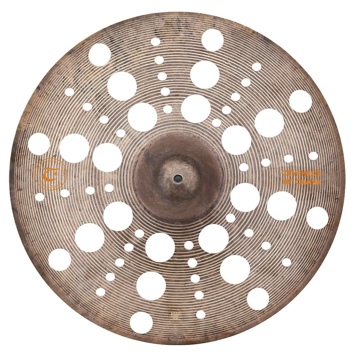 Turkish Zephyros Holey Crash Cymbal 18"