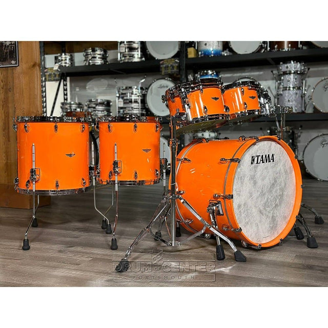 Tama Star Walnut 5pc Drum Set 22/10/12/14/16 Atomic Orange
