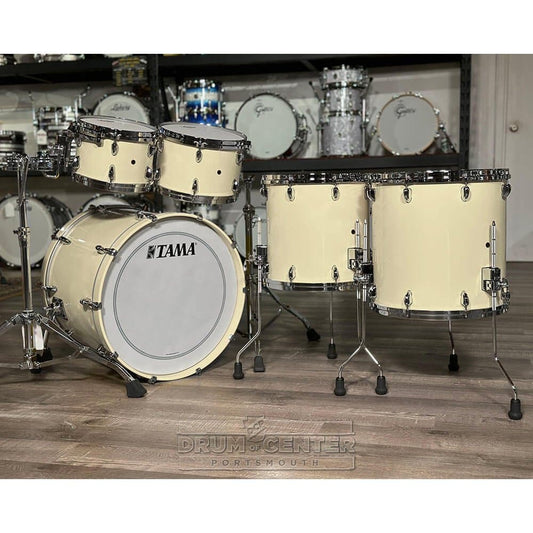Tama Star Walnut 5pc Drum Set 22/10/12/14/16 Antique White
