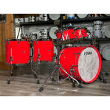 Tama Star Walnut 5pc Drum Set 22/10/12/14/16 Solid Candy Red