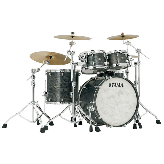 Tama TW42RZSASCS Star Walnut 4pc Drum Set w/22bd Satin Charcoal Japanese Sen