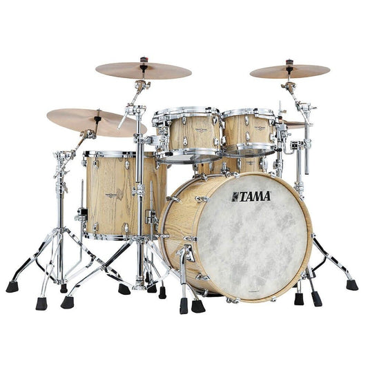 Tama Star Walnut 4pc Drum Set Antique White Japanese Chestnut