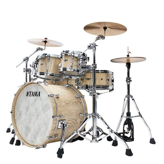 Tama Star Walnut 4pc Drum Set Antique White Japanese Chestnut