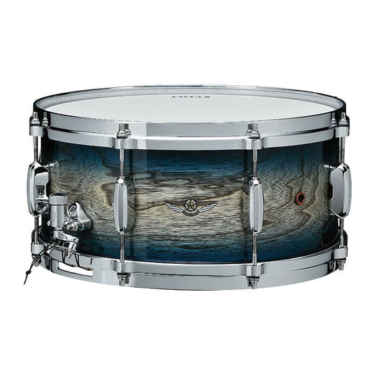 Tama Star Walnut Snare Drum 14x6.5 Indigo Japanese Sen Burst