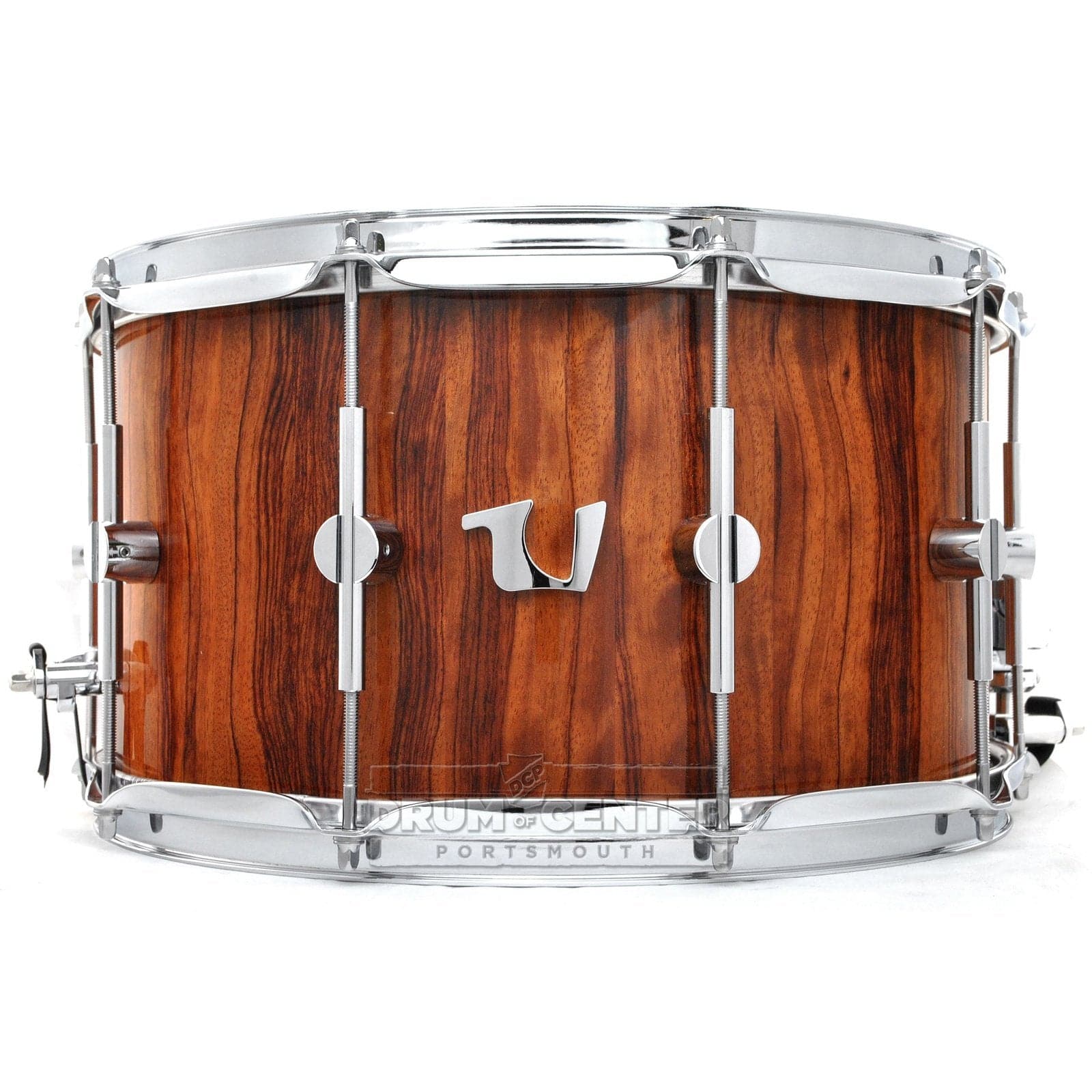 Unix Drums Stave Bubinga Snare Drum 14x8