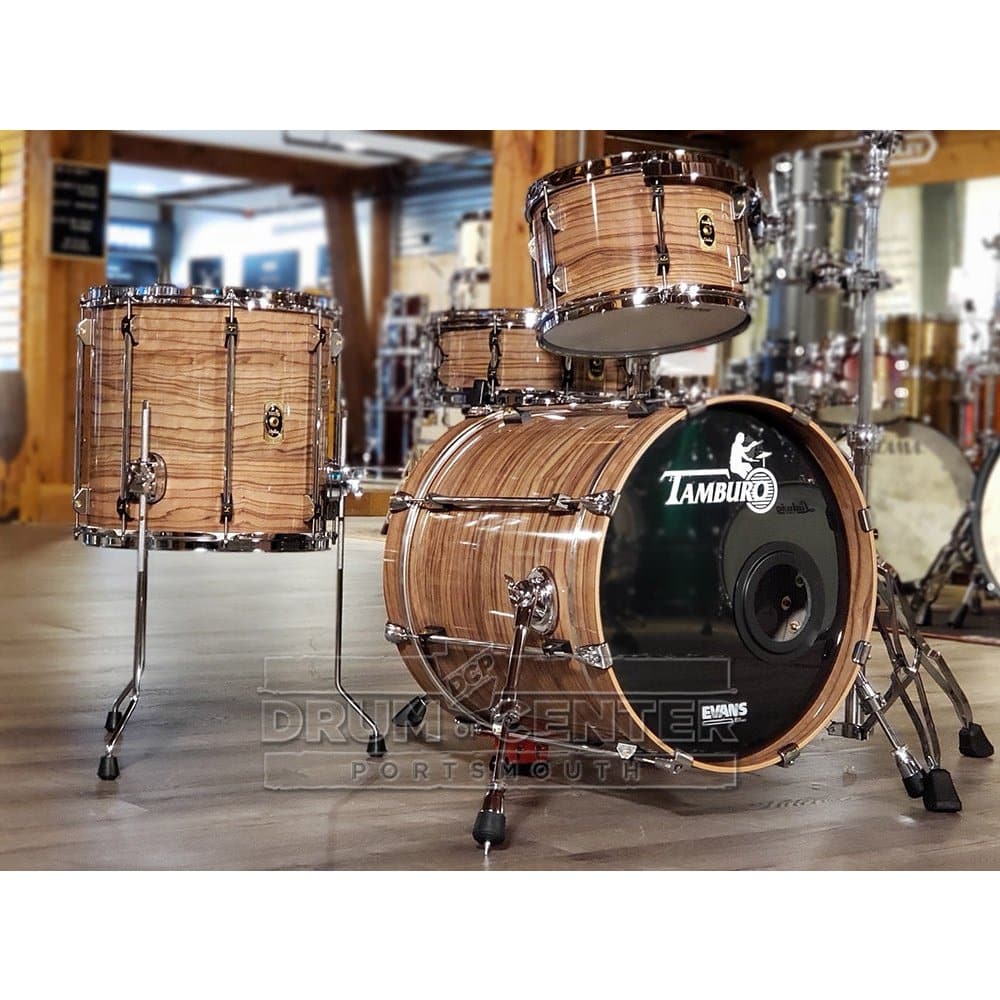 Tamburo Unika Series 4pc Drum Set Olive