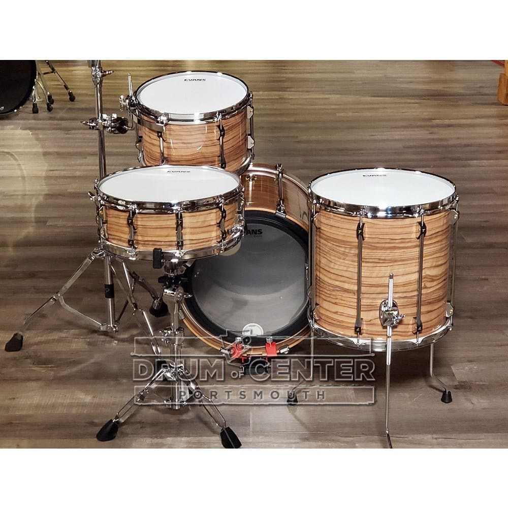 Tamburo Unika Series 4pc Drum Set Olive