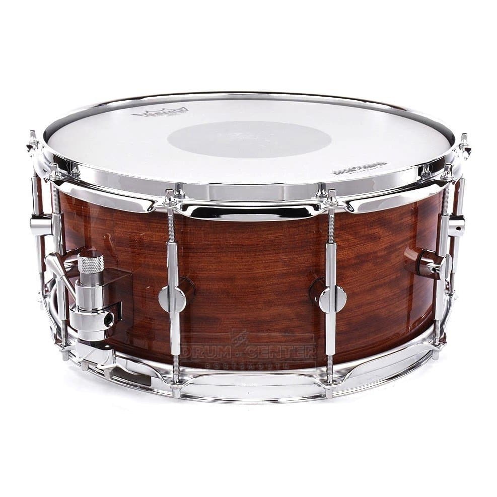 Unix Solid Ply Bubinga Snare Drum 14x6.5