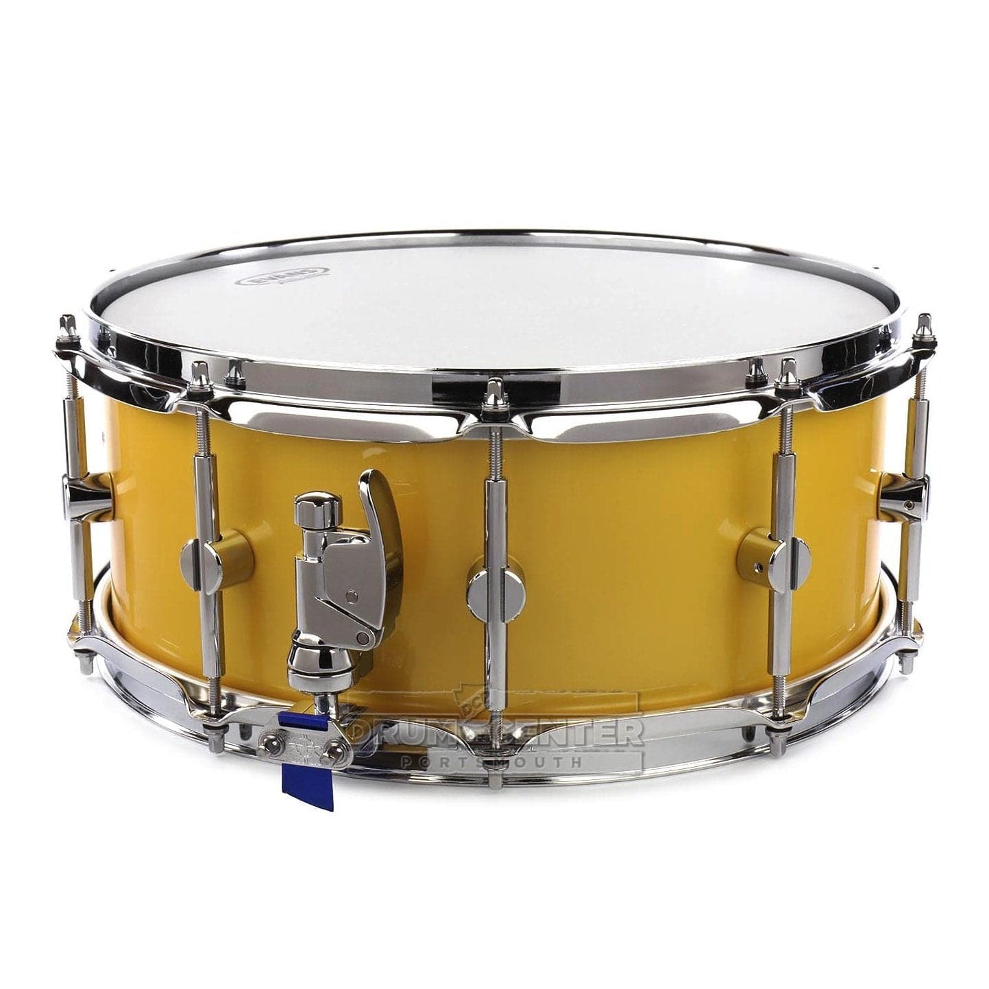 Unix Solid Ply Maple Snare Drum 14x6 Candy Yellow Gloss