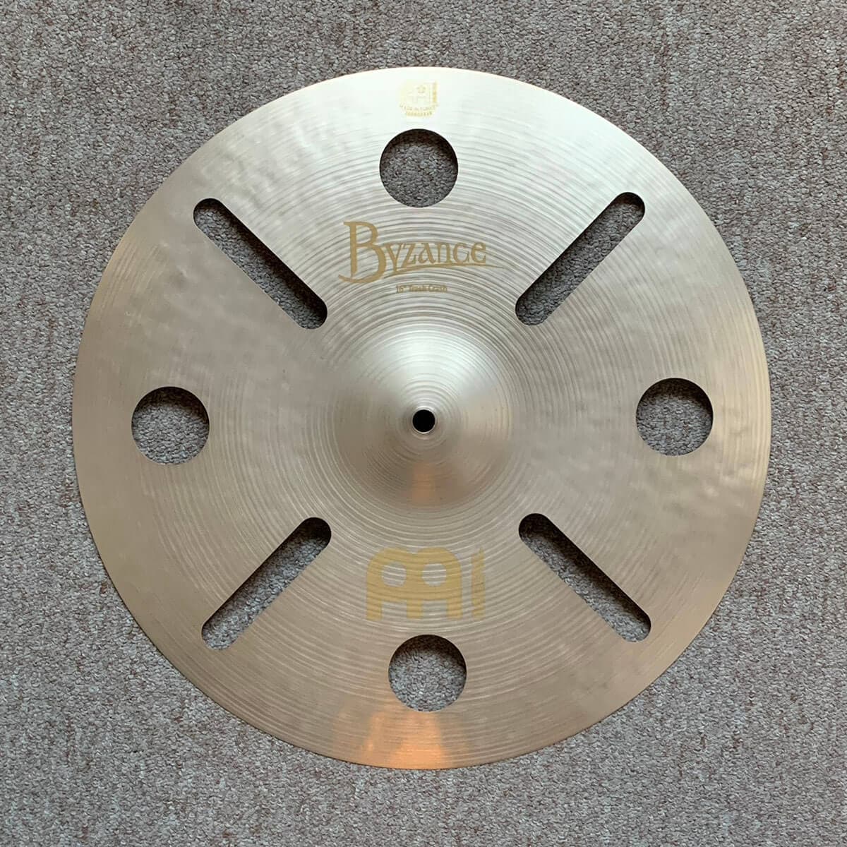Used Meinl Byzance Vintage Trash Crash Cymbal 16"