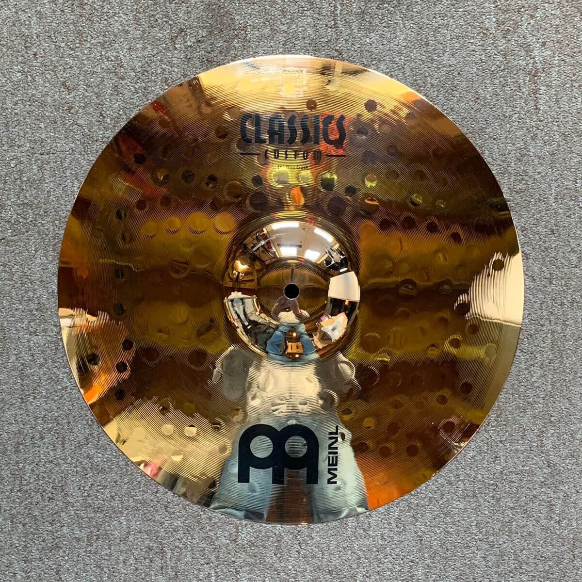 Used Meinl Classics Custom Brilliant Thin Crash Cymbal 16"