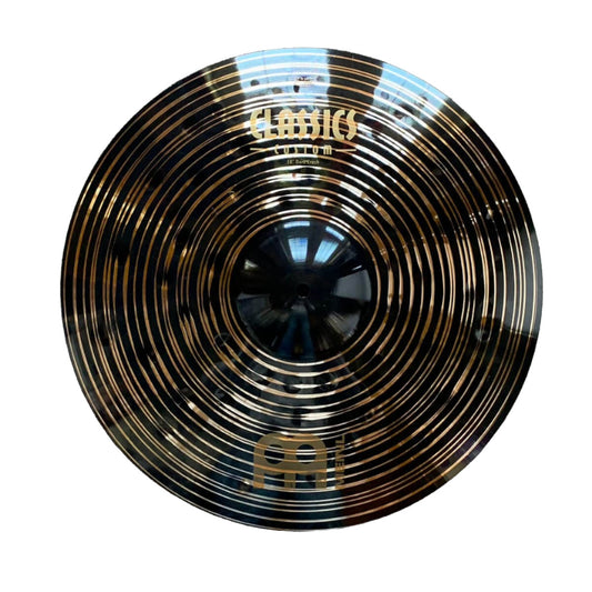 Used Meinl Classics Custom Dark Crash Cymbal 18"