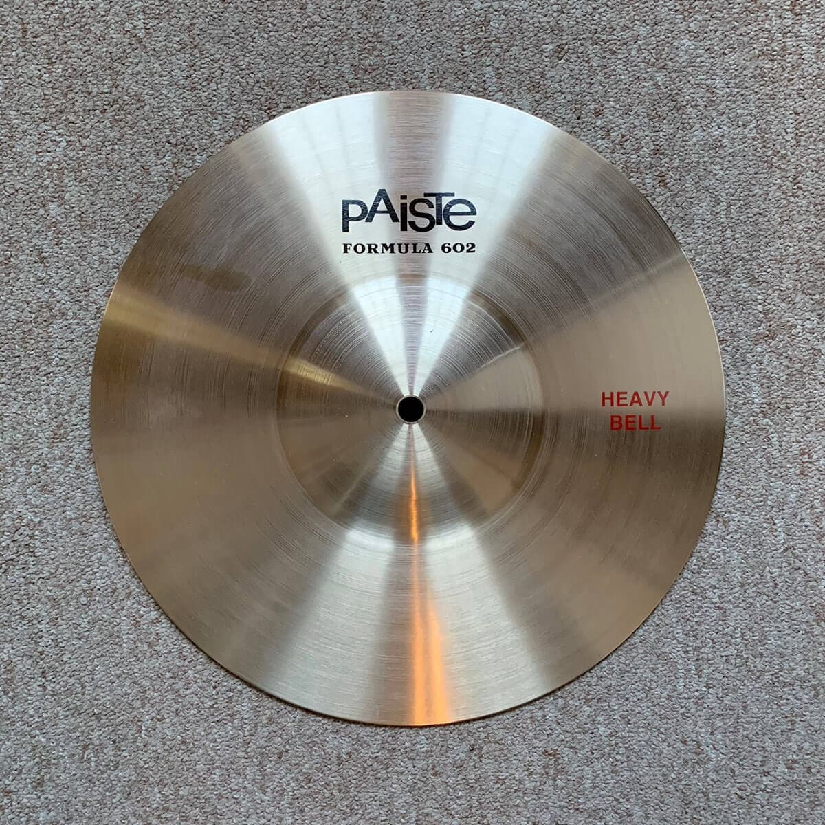 Used Paiste Formula 602 Heavy Bell 13" w/Black Label
