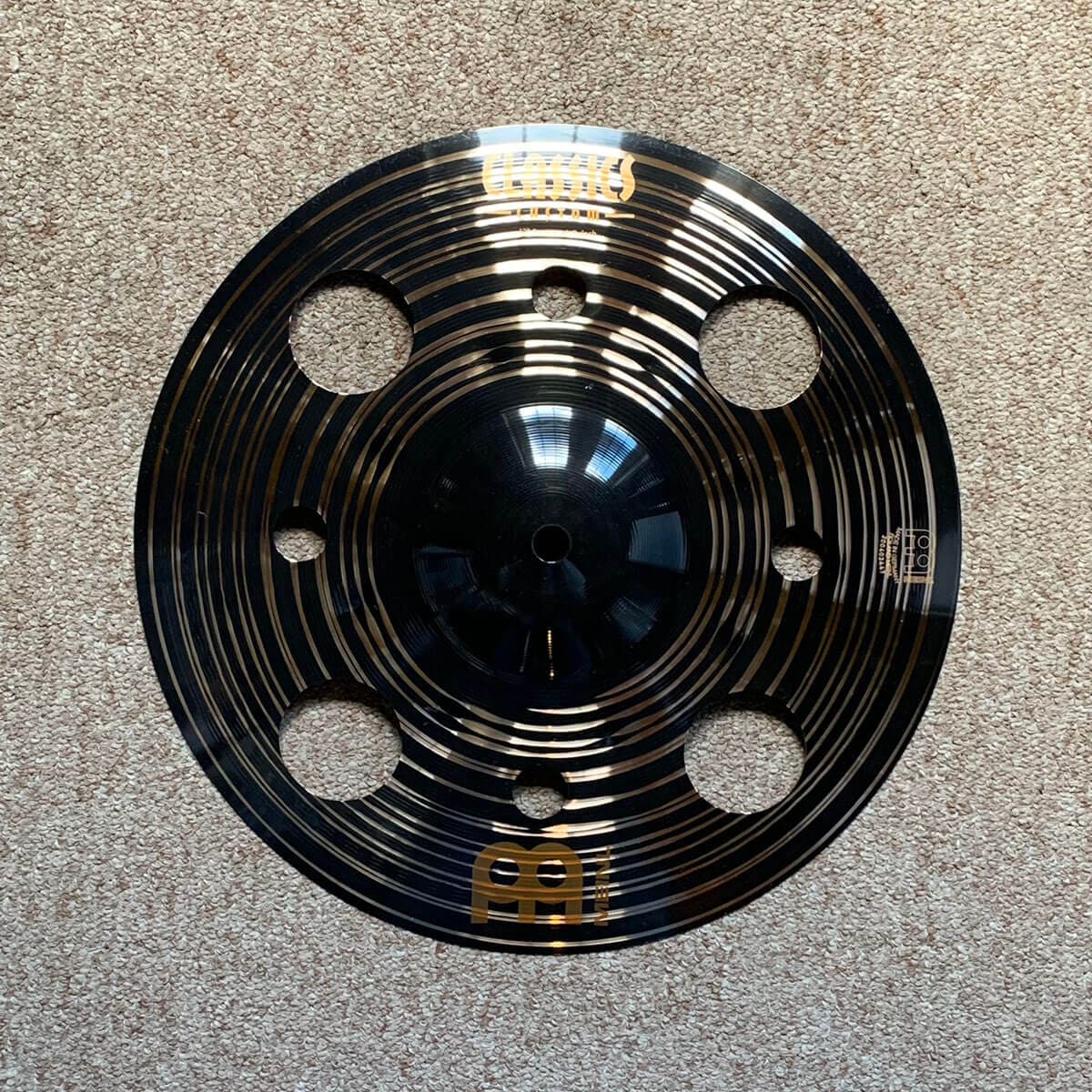 Used Meinl Classics Custom Dark Trash Splash Cymbal 12"