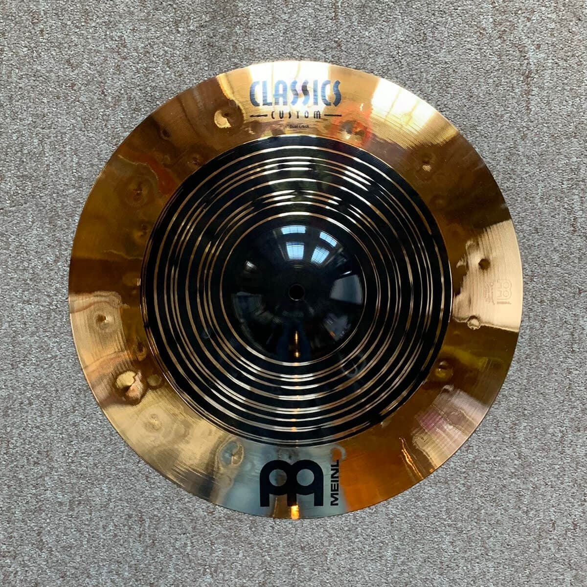 Used Meinl Classics Custom Dual Series Crash Cymbal 16"