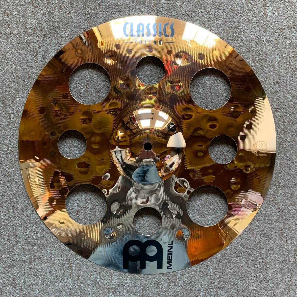Used Meinl Classics Custom Trash Crash Cymbal 16"