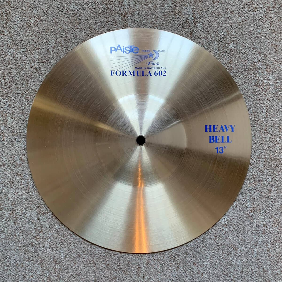 Used Paiste Formula 602 Heavy Bell 13" w/Blue Label