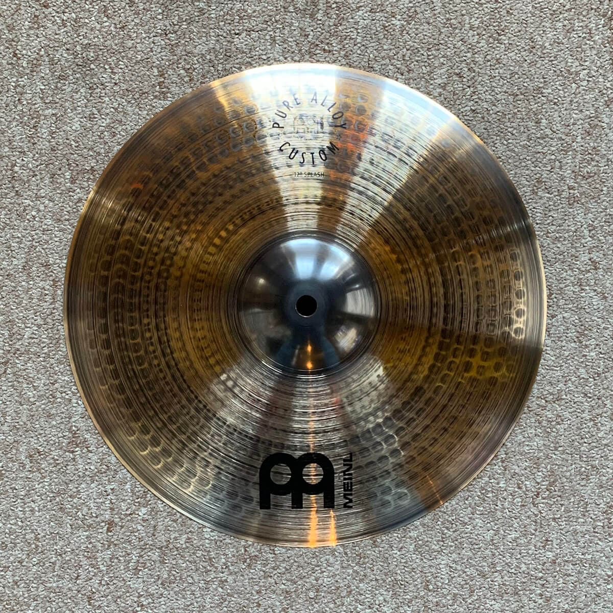 Used Meinl Pure Alloy Custom Splash Cymbal 12"