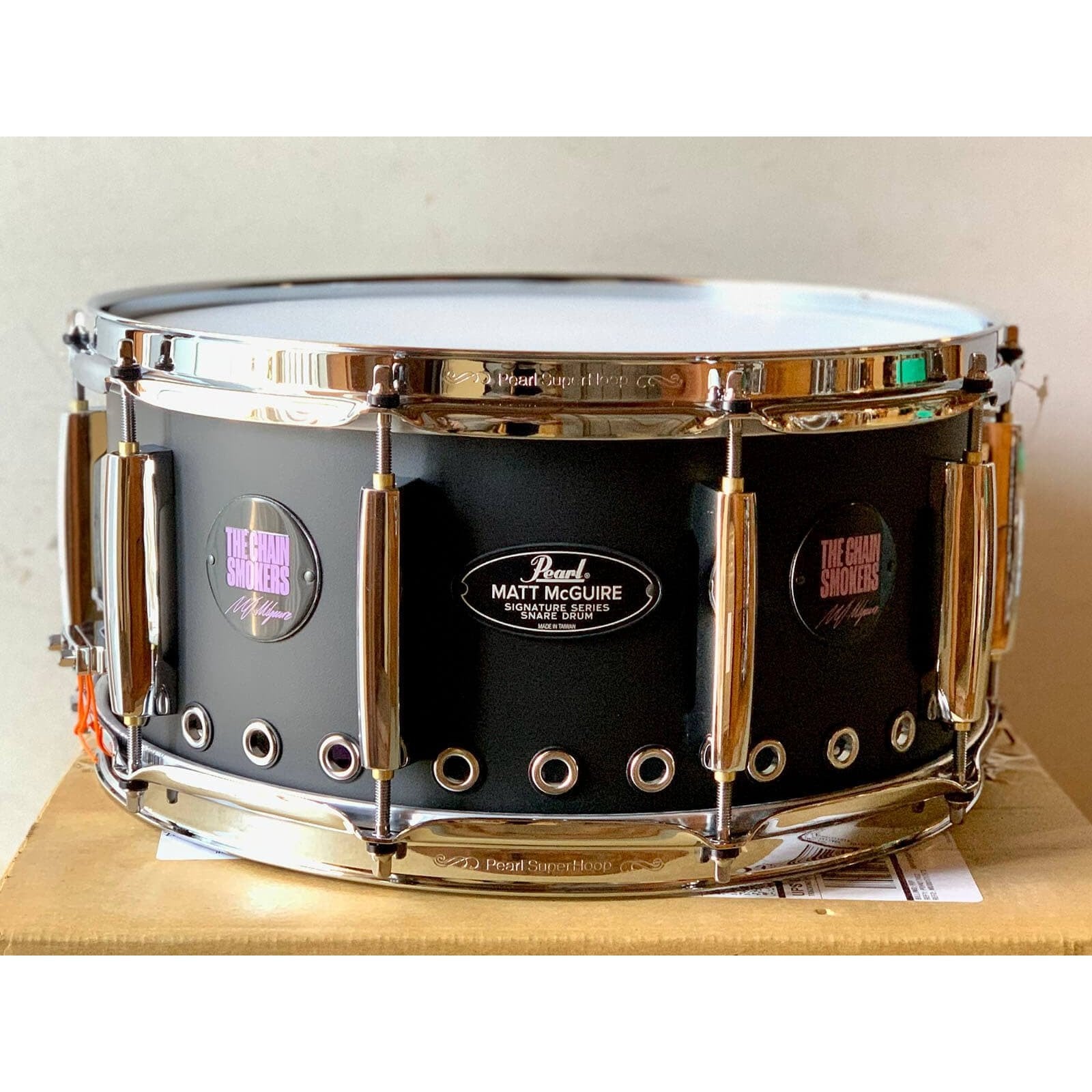 Used Pearl Matt Mcguire Tour Edition Signature Snare Drum 14x6.5