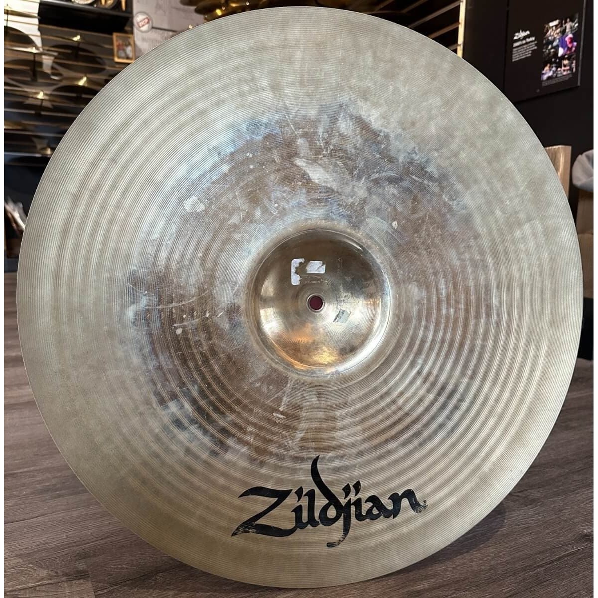 Used Zildjian A Custom Ping Ride Cymbal 20"