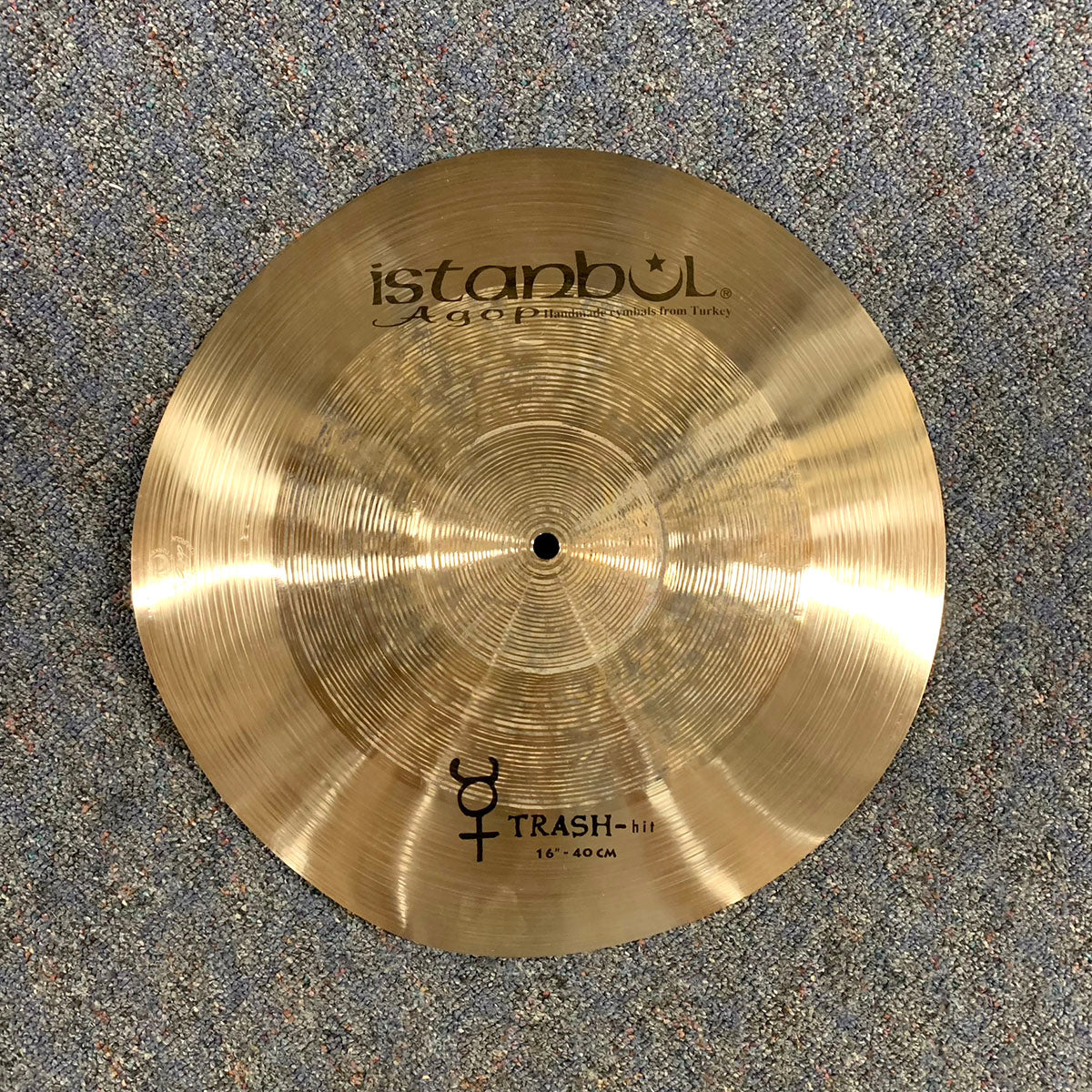 Used Istanbul Agop Traditional Trash Hit Cymbal 16"