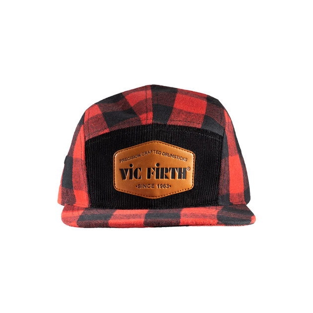 Vic Firth Ltd Flannel 5 Panel Camp Hat