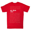Vic Firth Limited Edition 1963 Red Graphic T-Shirt XX-Large