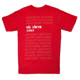 Vic Firth Limited Edition 1963 Red Graphic T-Shirt Small