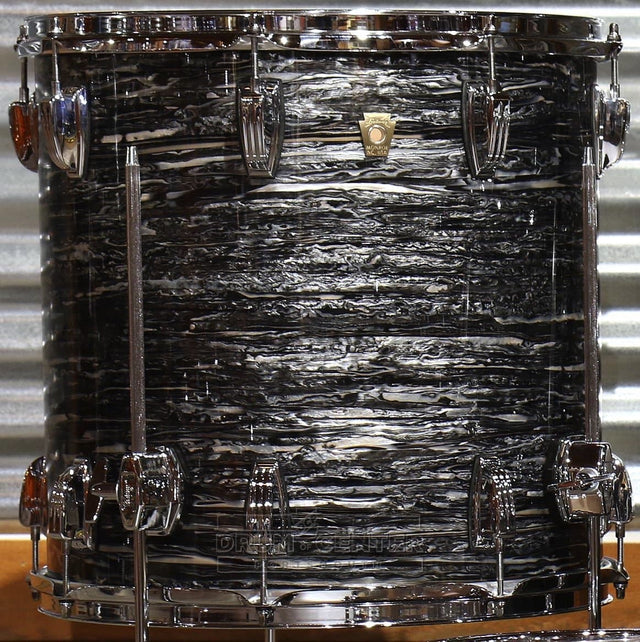 Ludwig Classic Maple Vintage Black Oyster 16x16 Floor Tom