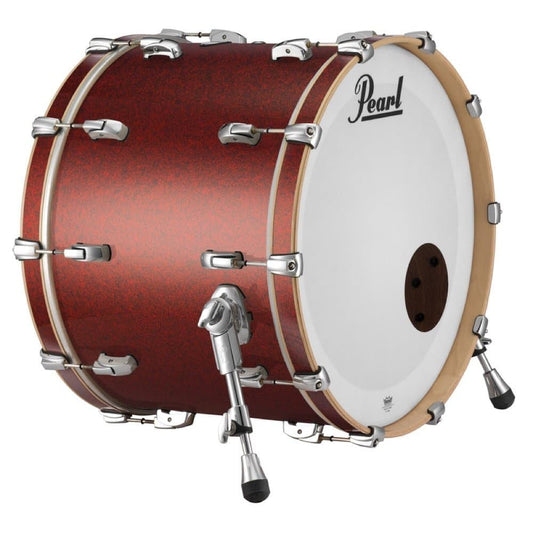 Pearl Masters Maple Complete Bass Drum 24x14 Vermilion Sparkle Lacquer