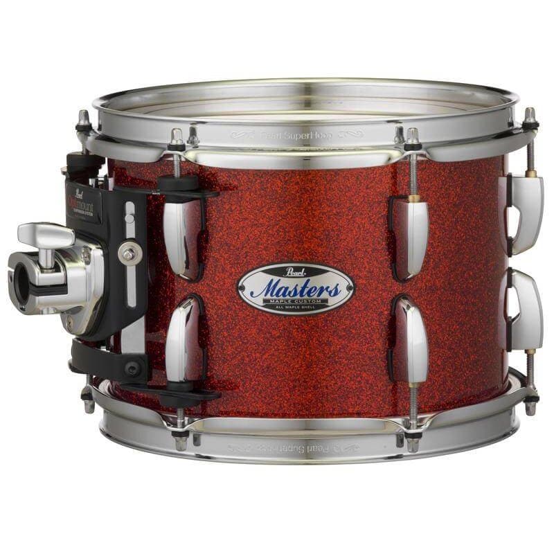 Pearl Masters Maple Complete Tom 12x9 Vermilion Sparkle Lacquer