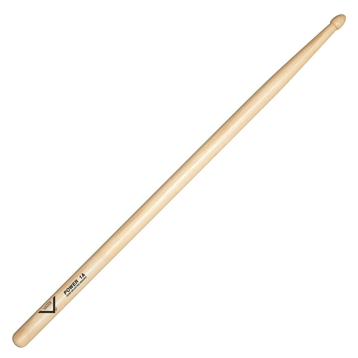 Vater Power 1A Wood Tip Drum Sticks