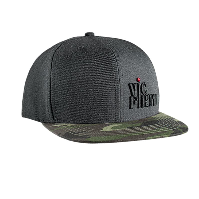 Vic Firth 6 Panel Snapback Hat - Gray Camo