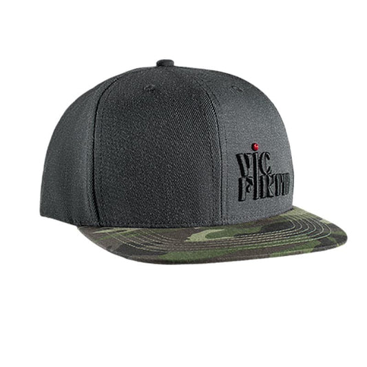 Vic Firth 6 Panel Snapback Hat - Gray Camo