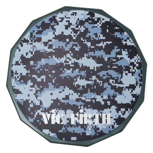 Vic Firth Digital Camo Practice Pad 12"