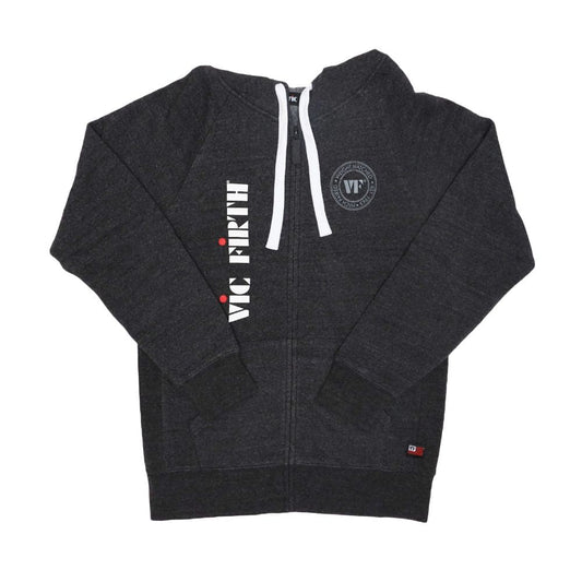 Vic Firth Zip Up Logo Hoodie LG
