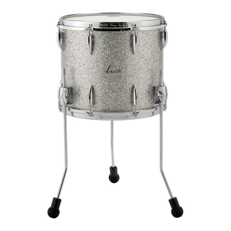 Sonor Vintage Floor Tom 14x12 Vintage Silver Glitter