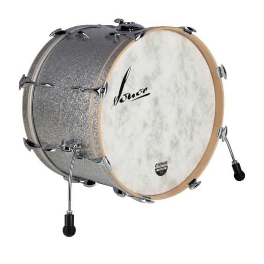 Sonor Vintage Bass Drum 22x14 (No Mount) Vintage Silver Glitter