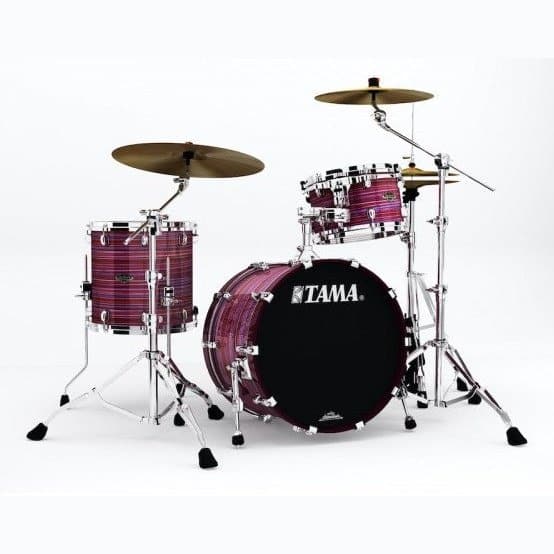 Tama Starclassic Walnut/Birch 3pc Drum Set w/ 20bd - Lacquer Phantasm Oyster