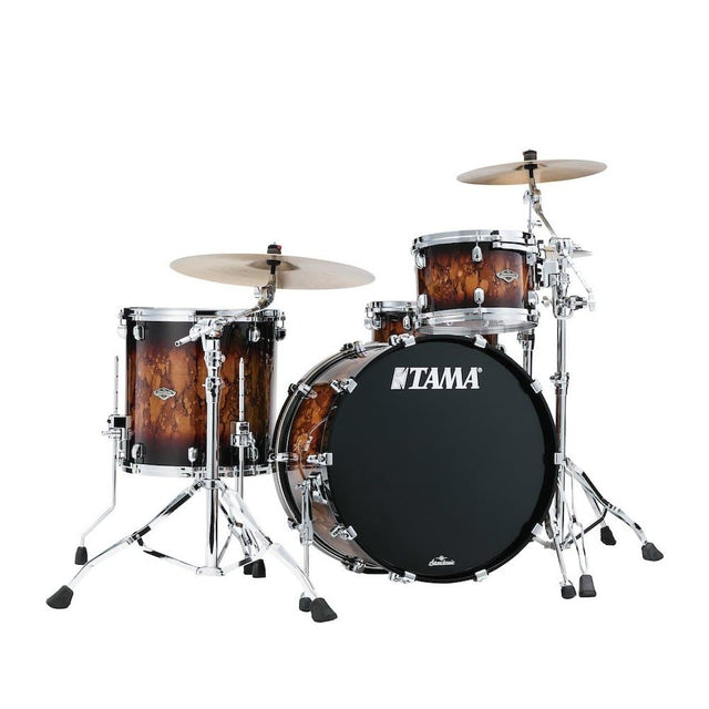 Tama WBS32RZSMBR Starclassic Walnut/Birch 3pc Drum Set Molten Brown Burst