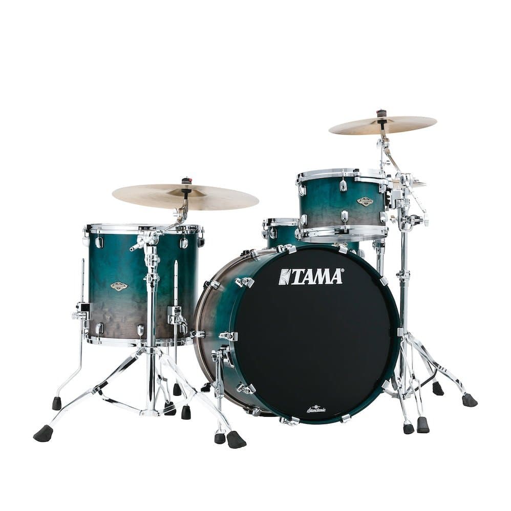 Tama WBS32RZSSPF Starclassic Walnut/Birch 3pc Drum Set Satin Sapphire Fade