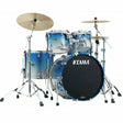 Tama Starclassic Walnut/Birch 4pc Drum Set w/22BD Molten Blue Ice Fade