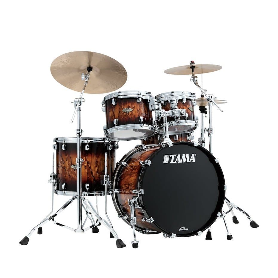 Tama WBS42SMBR Starclassic Walnut/Birch 4pc Drum Set Molten Brown Burst