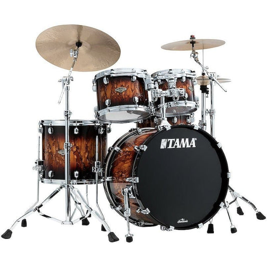 Tama Starclassic Walnut/Birch 4pc Drum Set w/22BD Molten Brown Burst