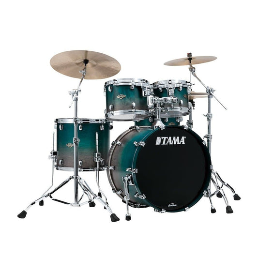 Tama WBS42SSPF Starclassic Walnut/Birch 4pc Drum Set Satin Sapphire Fade