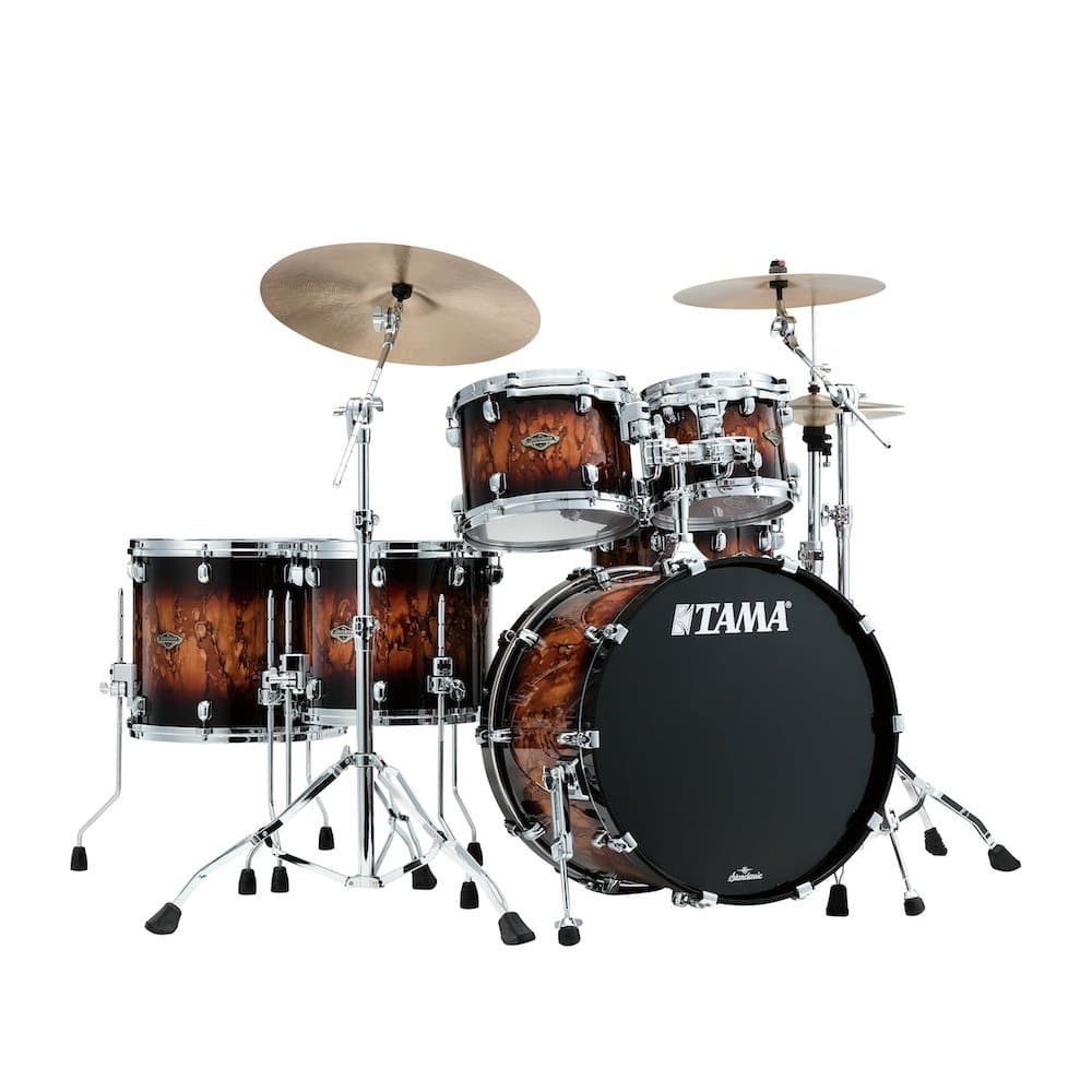 Tama WBS52LSMBR Starclassic Walnut/Birch 5pc Drum Set Molten Brown Burst